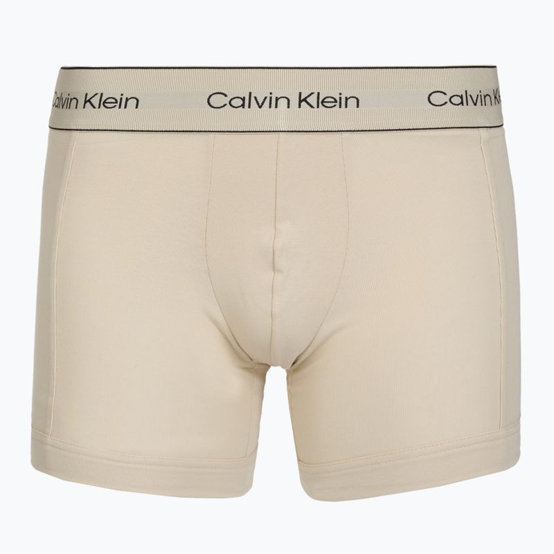 Boxer da uomo Calvin Klein LV00NB4447 Brief 3 pairs oyster gray/grey heather/white 6