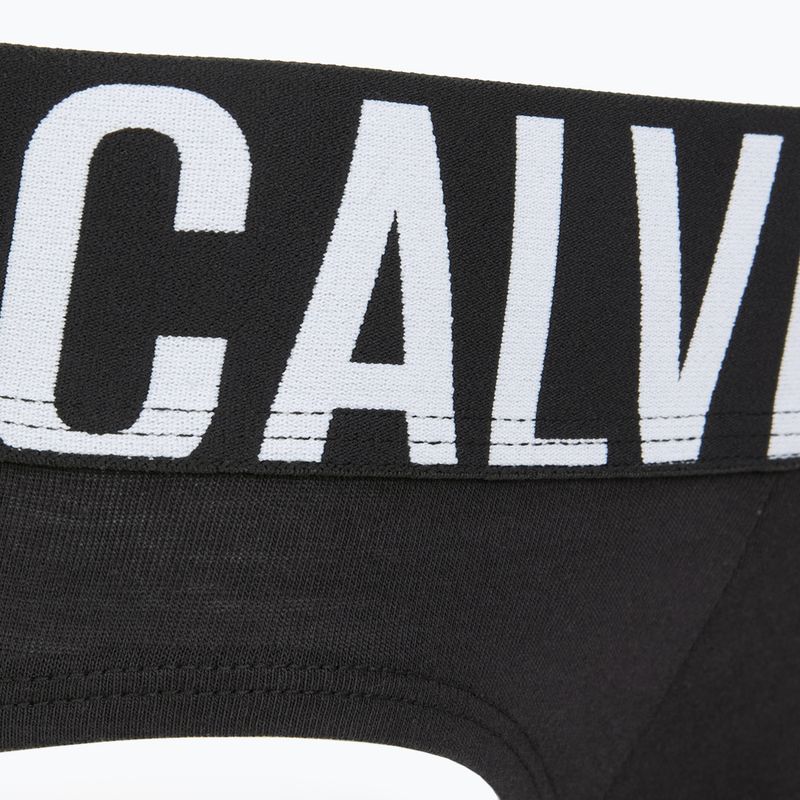 Slip uomo Calvin Klein 000NB3607A Hip Brief 3 paia black bodies/turbulence/white/iridescent 6