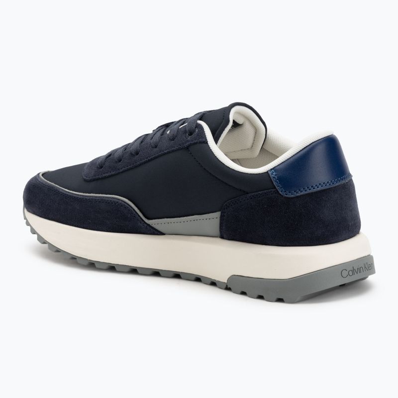 Scarpe da uomo Calvin Klein HM0HM01714 a taglio basso allacciate Repreve Mix navy/granite road/cobalt 3