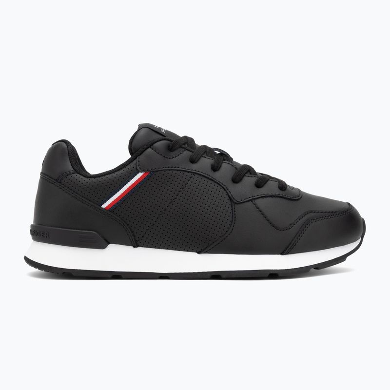 Scarpe uomo Tommy Hilfiger Runner Icon Leather black 2