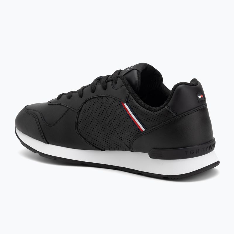 Scarpe uomo Tommy Hilfiger Runner Icon Leather black 3