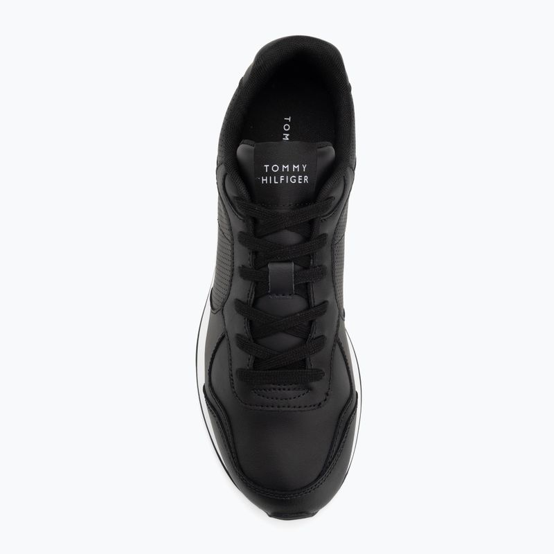 Scarpe uomo Tommy Hilfiger Runner Icon Leather black 5