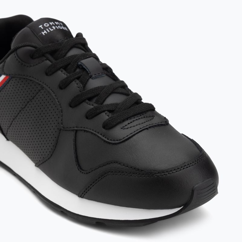 Scarpe uomo Tommy Hilfiger Runner Icon Leather black 7