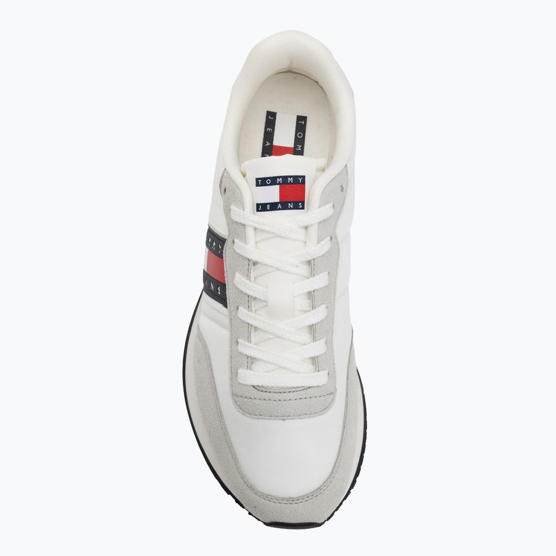 Scarpe da uomo Tommy Jeans Classic Runner ecru 5