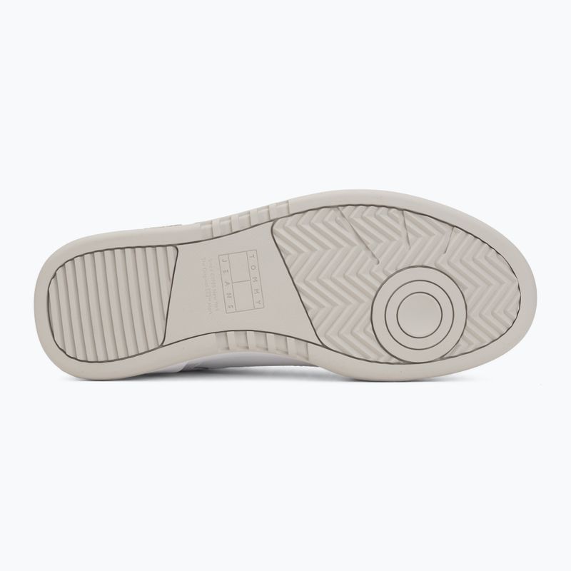 Scarpe da uomo Tommy Jeans Cupsole Leather white 4