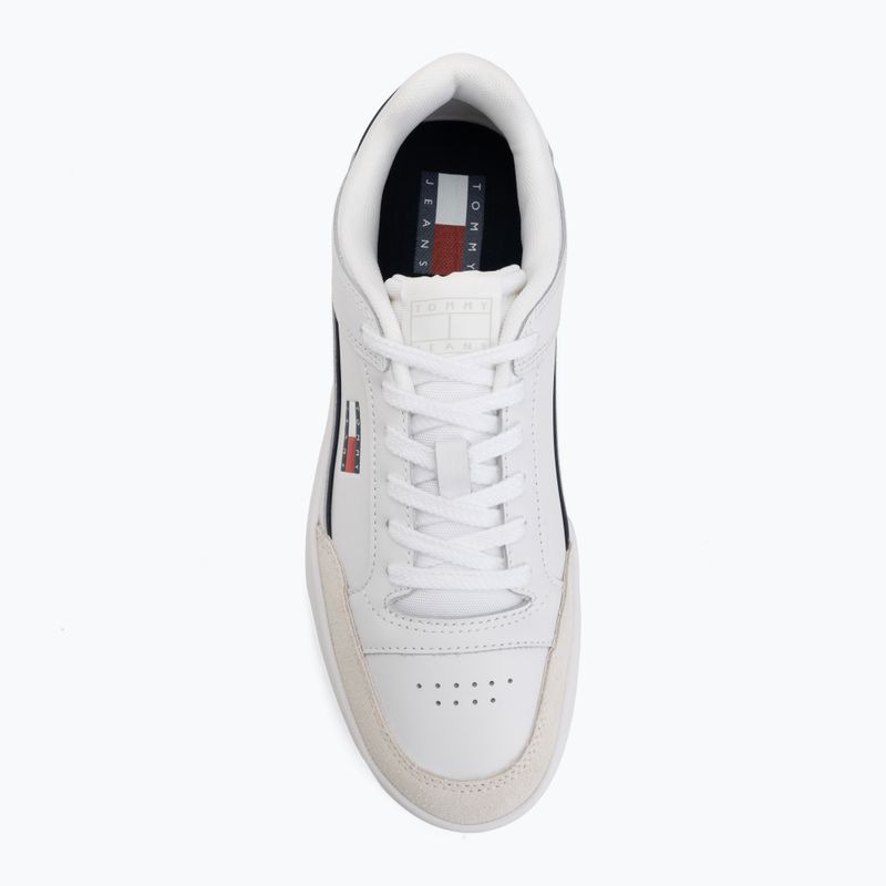 Scarpe da uomo Tommy Jeans Cupsole Leather white 5