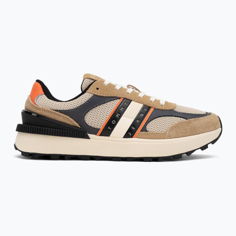 Scarpe uomo Tommy Jeans TJM Technical Runner Ess dark dune 2