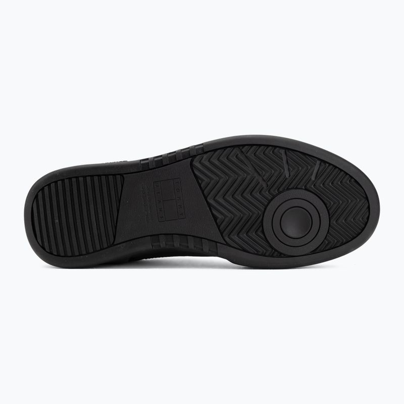Scarpe da uomo Tommy Jeans Cupsole Leather black 4