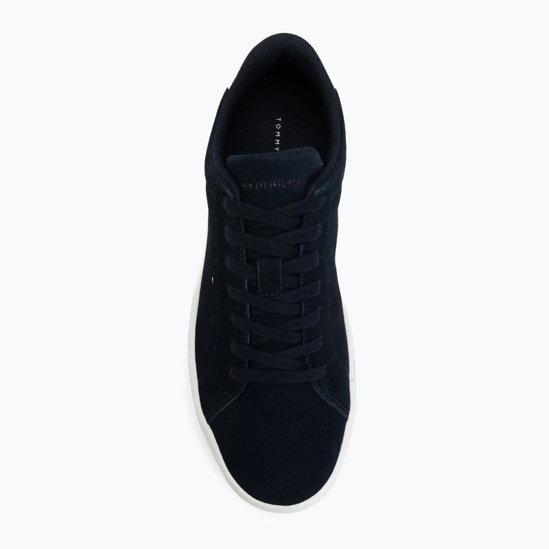 Scarpe da uomo Tommy Hilfiger Court Core Suede desert sky 5