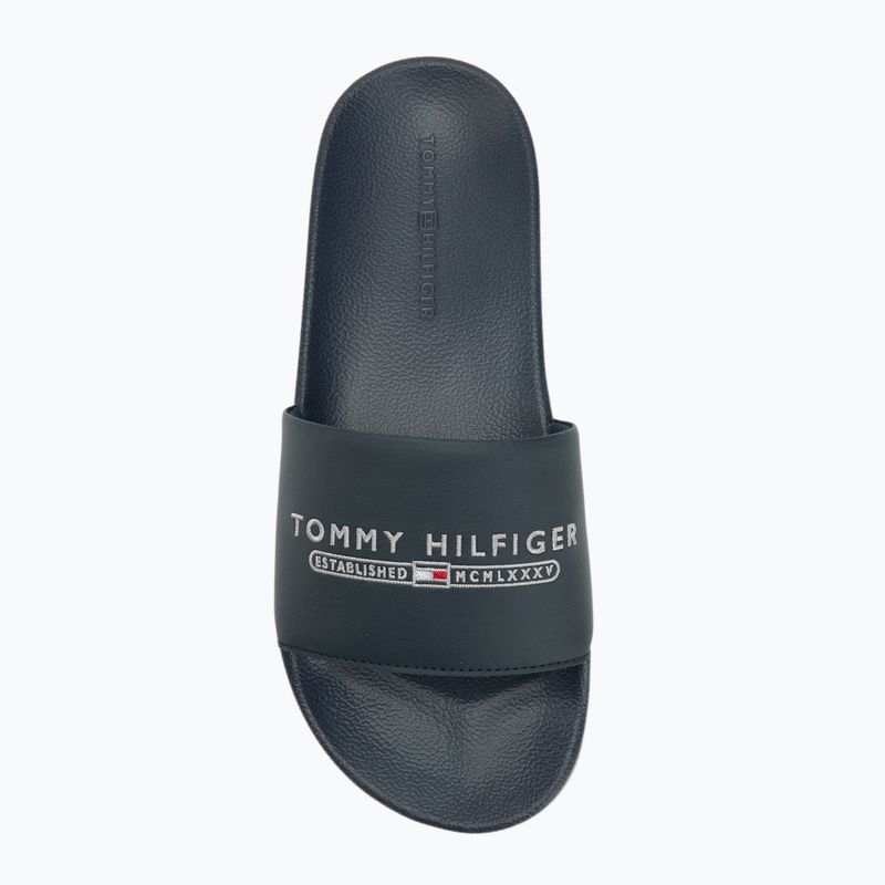 Ciabatte uomo Tommy Hilfiger Raised Pool desert sky 5