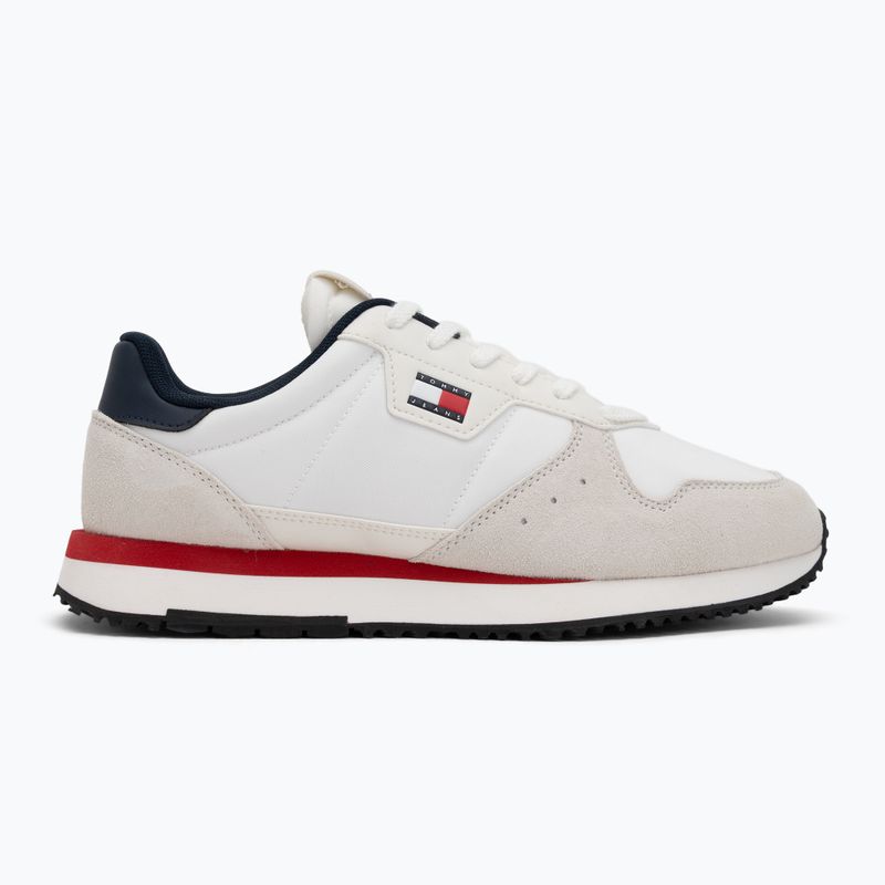 Scarpe uomo Tommy Jeans Eva Runner Leather red/white/blue 2