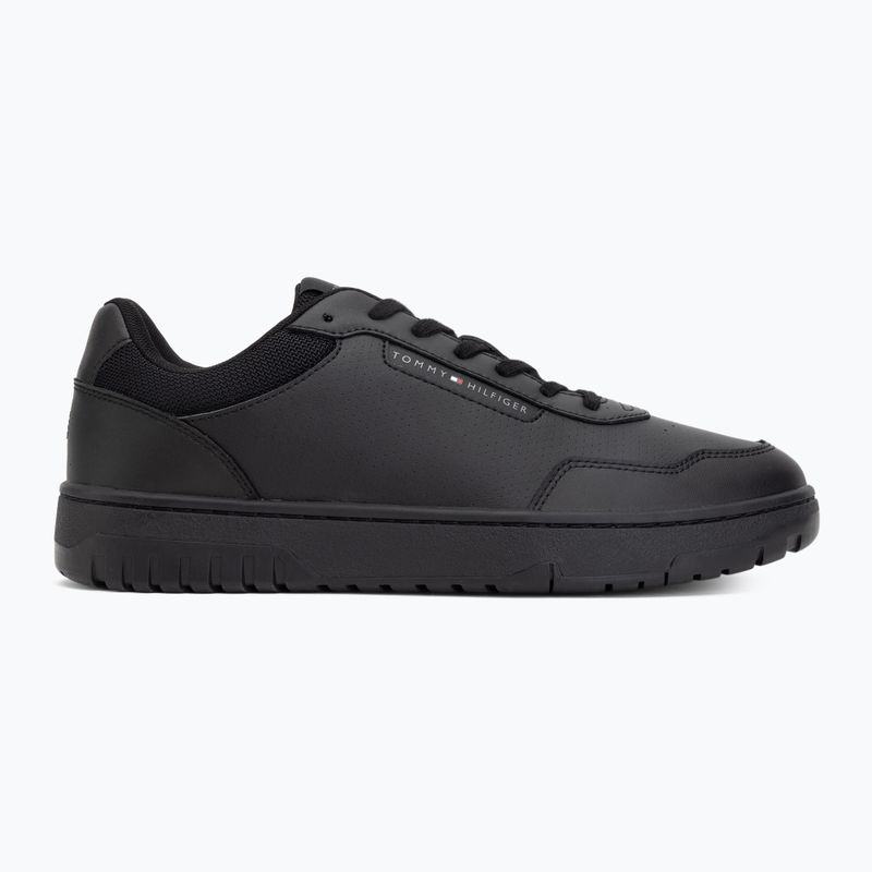 Scarpe da uomo Tommy Hilfiger Basket Core Lite Leather black 2