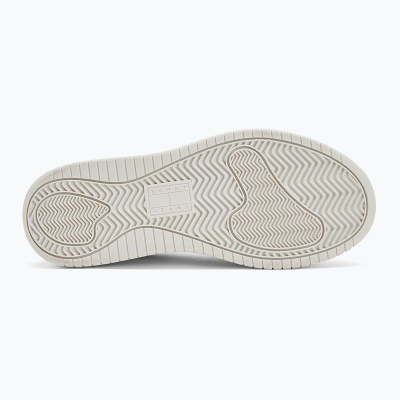 Tommy Jeans Retro Basket Flatform ecru scarpe da donna 4