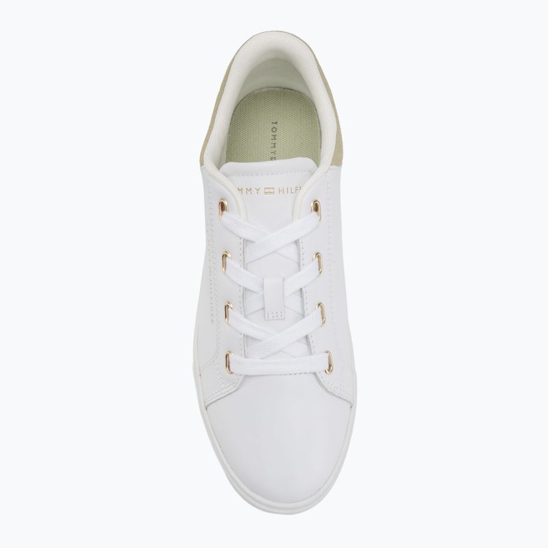Scarpe da donna Tommy Hilfiger Casual Cupsole white/earth sage 5