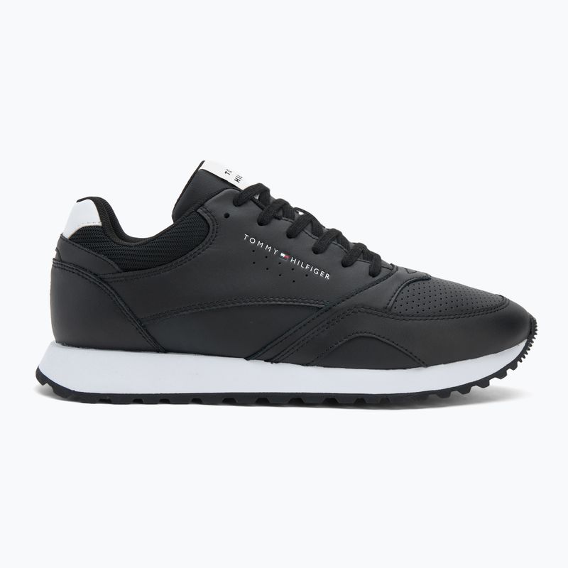 Scarpe da uomo Tommy Hilfiger New Runner Eva Lth Ess nero/bianco 2