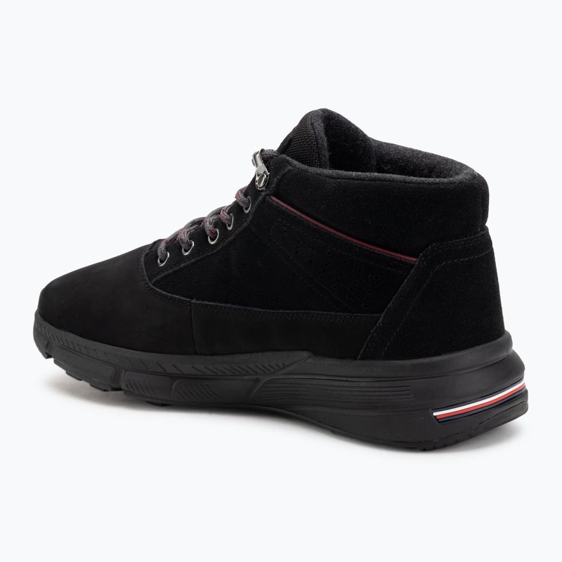 Sneakers da uomo Tommy Hilfiger W Nbk Sde Hybrid BDS nero 3