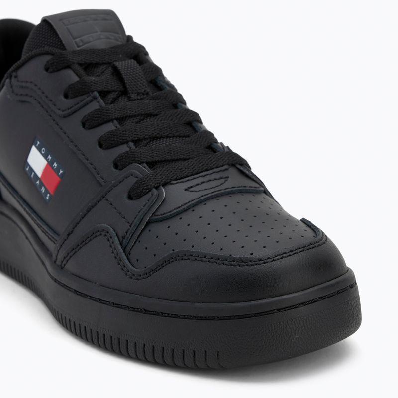 Tommy Jeans Retro Basket scarpe da uomo nero 7