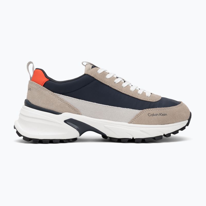 Scarpe uomo Calvin Klein YM0YM01459 Hike Runner Casual desert taupe/navy/tomato cherry 2