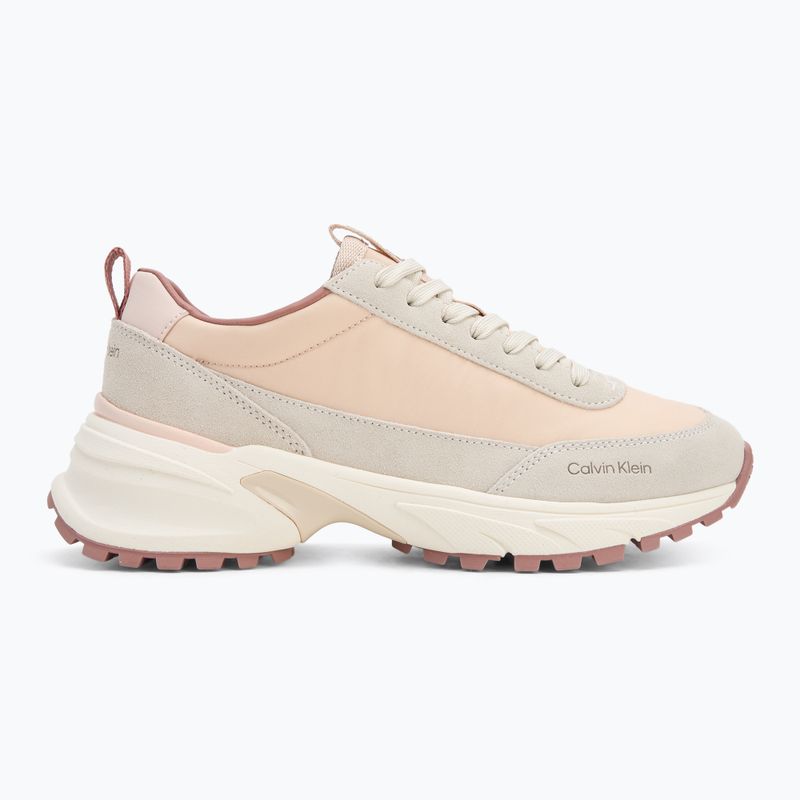 Scarpe da donna Calvin Klein YW0YW02075 Hike Runner Mg Nylon Mix whisper pink/dark ecru/dusty rose 2