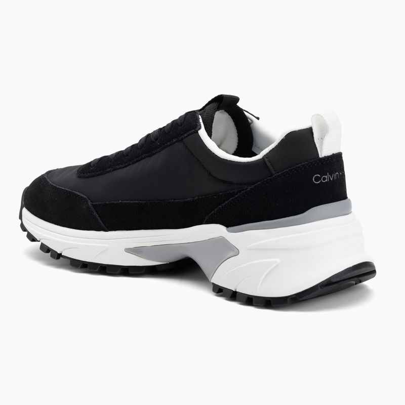 Scarpe da donna Calvin Klein YW0YW02075 Hike Runner Mg Nylon Mix black/bright white 3
