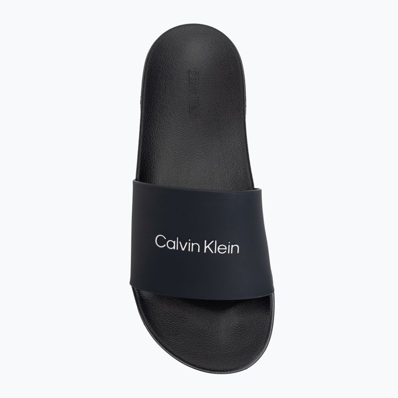 Ciabatte da uomo Calvin Klein HM0HM02107 EssMonobrand black/ck navy 5