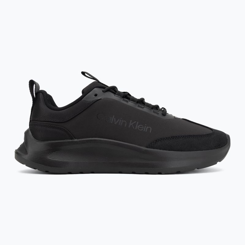 Scarpe da uomo Calvin Klein HM0HM02241 Light Eva Runner triple black 2