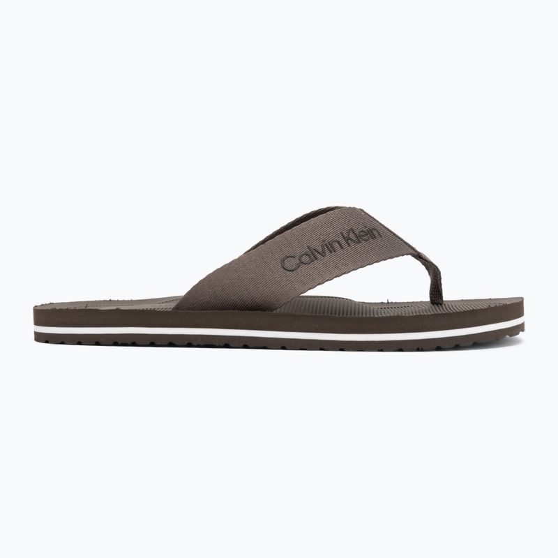 Infradito da uomo Calvin Klein HM0HM02106 City Thong morel 2