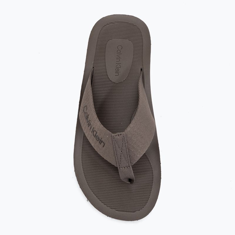 Infradito da uomo Calvin Klein HM0HM02106 City Thong morel 5