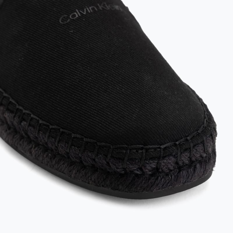 Espadrillas da uomo Calvin Klein HM0HM02075 Webbing triple black 7