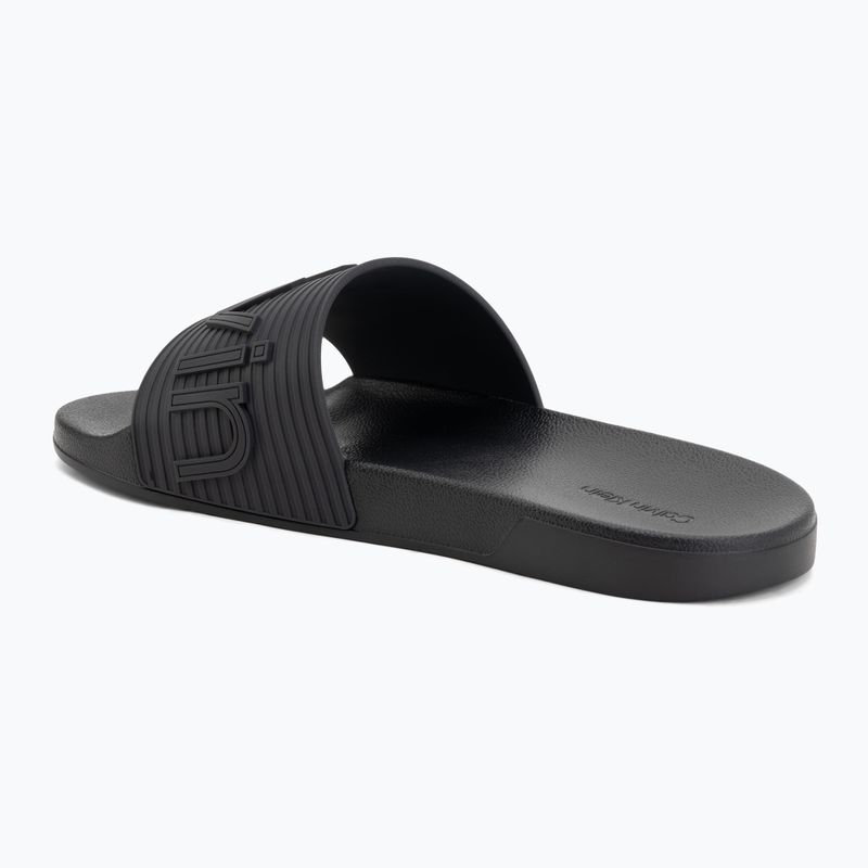 Ciabatte da uomo Calvin Klein HM0HM02113 Ess Texture triple black 3