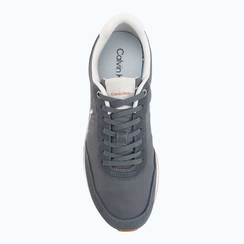 Scarpe da uomo Calvin Klein YM0YM01361 Retro Runner Ess Mix Mat night owl/off white 5