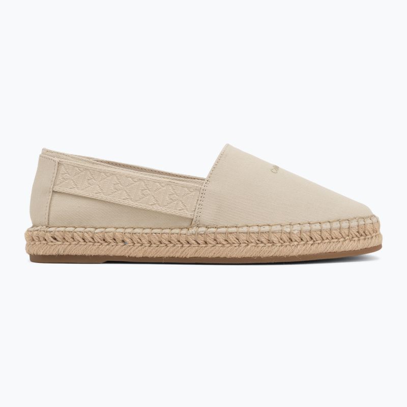 Espadrillas da uomo Calvin Klein HM0HM02075 Webbing oatmeal 2