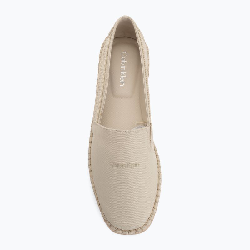 Espadrillas da uomo Calvin Klein HM0HM02075 Webbing oatmeal 5