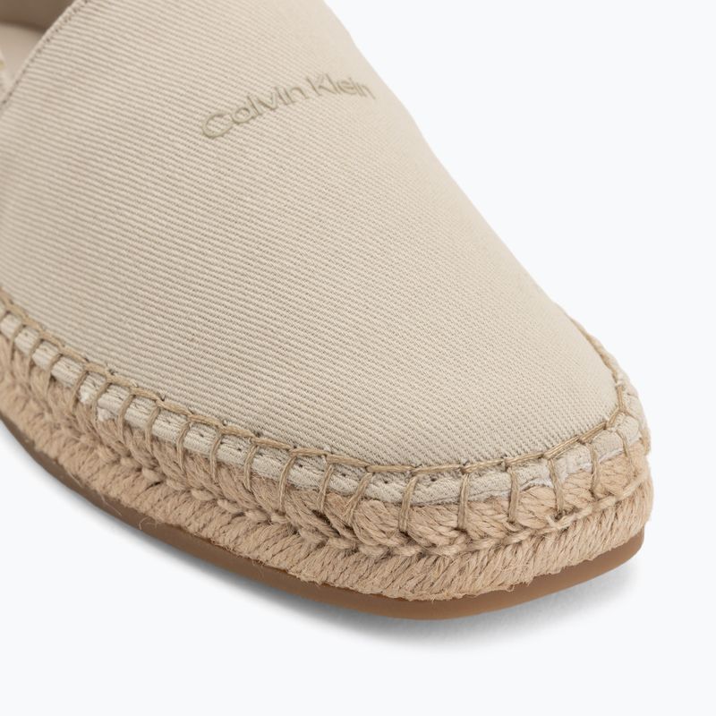 Espadrillas da uomo Calvin Klein HM0HM02075 Webbing oatmeal 7