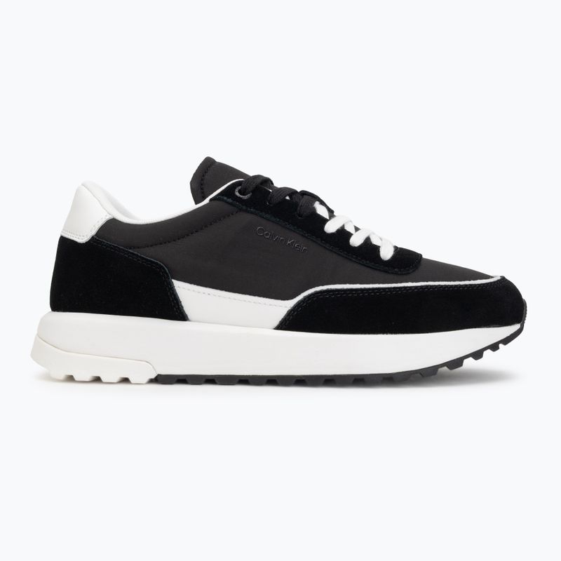 Scarpe da uomo Calvin Klein HM0HM02144 City Runner Laceup Nylon Mix black/bright white 2