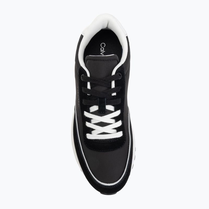 Scarpe da uomo Calvin Klein HM0HM02144 City Runner Laceup Nylon Mix black/bright white 5