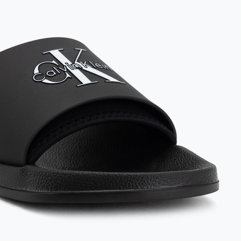 Ciabatte da uomo Calvin Klein HM0HM02229 Ess Rubber Neoprene triple black 7