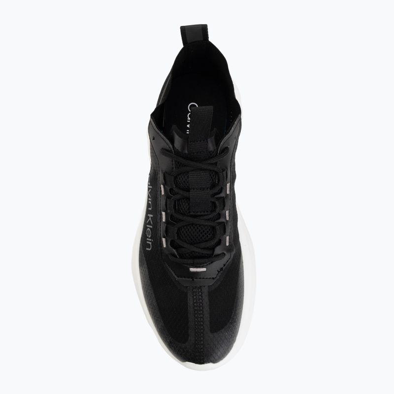 Scarpe da donna Calvin Klein HW0HW02998 Light Eva Run Lup Transp Ripst black/bright white 5