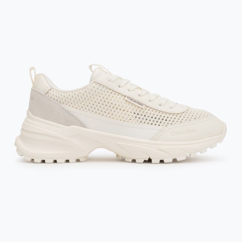 Scarpe da donna Calvin Klein HW0HW03000 Hike Runner Lup Lin Mesh marshmallow 2