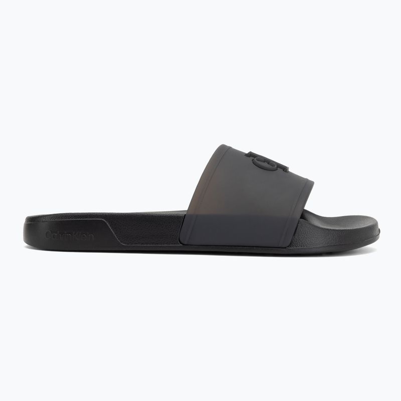 Ciabatte da donna Calvin Klein HW0HW02959 Ess triple black 2