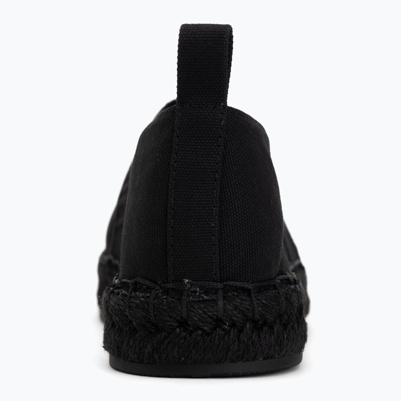 Espadrillas da donna Calvin Klein HW0HW02934 Oblique Webbing Triple Black 6