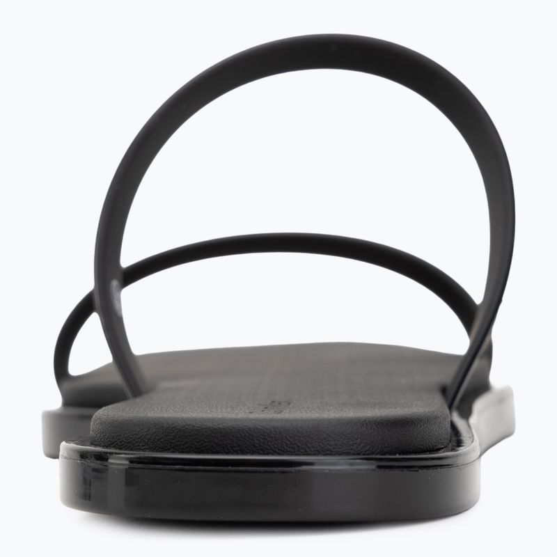 Ciabatte da donna Calvin Klein HW0HW02963 Jelly Doub Bar Shiny triple black 6