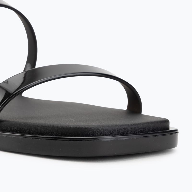 Ciabatte da donna Calvin Klein HW0HW02963 Jelly Doub Bar Shiny triple black 7