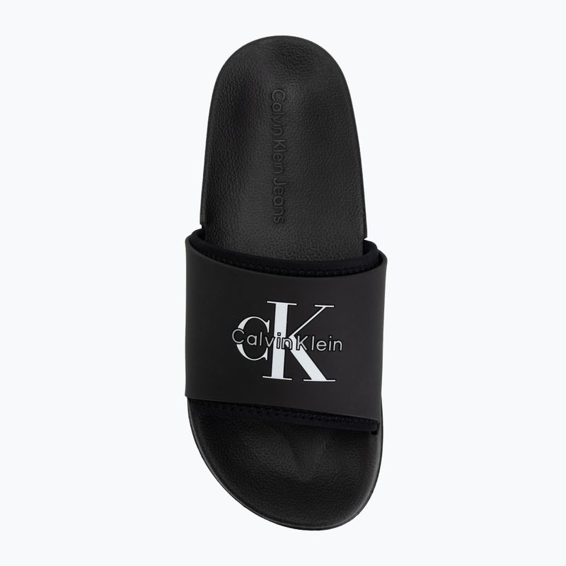Ciabatte da donna Calvin Klein Ess Rubber Neoprene black/bright white 5