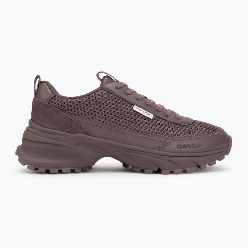 Scarpe da donna Calvin Klein HW0HW03000 Hike Runner Lup Lin Mesh peppercorn 2
