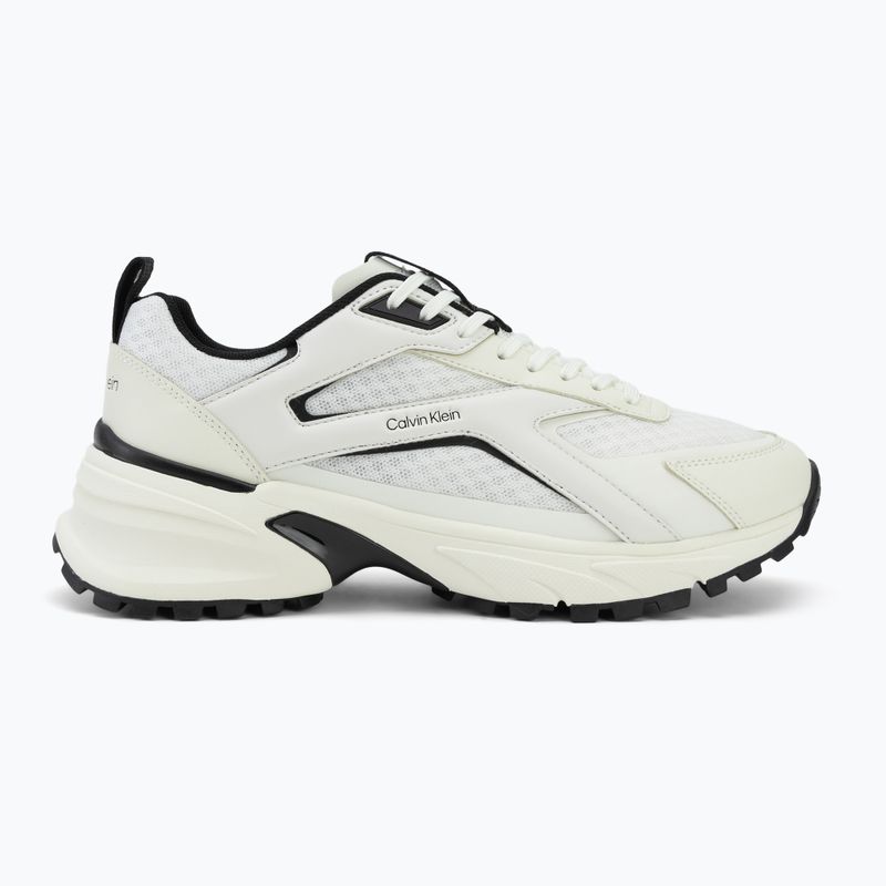 Scarpe da donna Calvin Klein HW0HW03002 Hike Run Ckstripe Mesh bright white/black 2