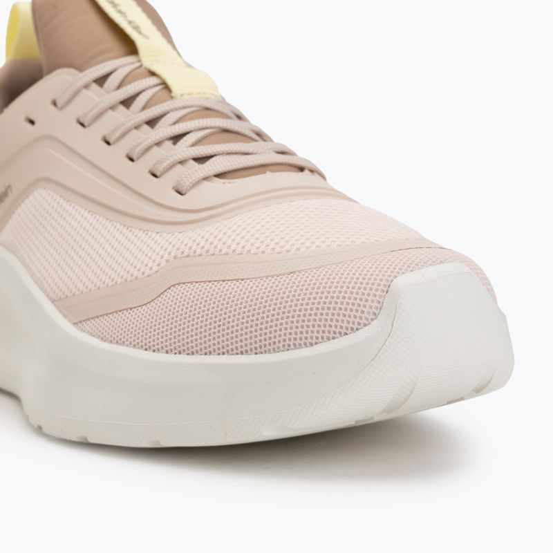 Scarpe da donna Calvin Klein HW0HW03023 Light Runner Sock Mesh Lycra whisper pink/lemonade/silver mink 7