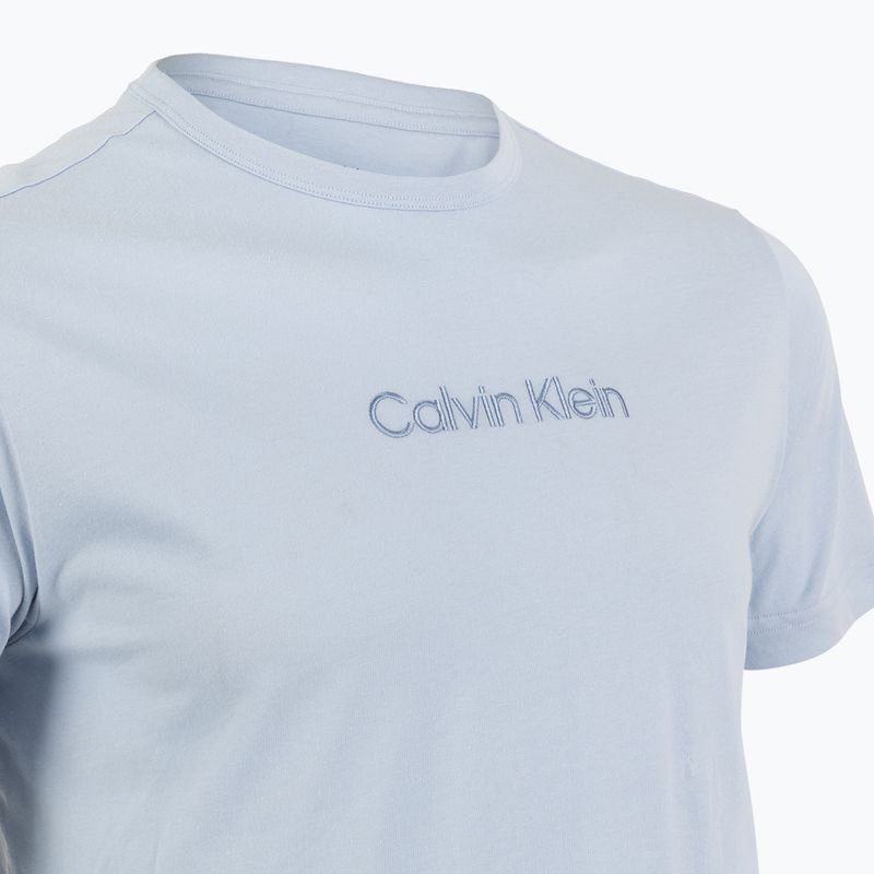 Pigiama da uomo Calvin Klein LV00NM2900 breezy blue top w/diamond logo 5