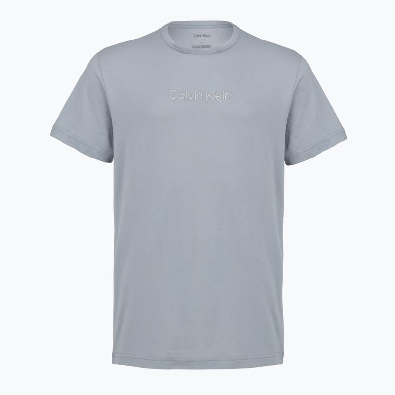 Pigiama da uomo Calvin Klein LV00NM2900 misty grey top /diamond logo misty 3