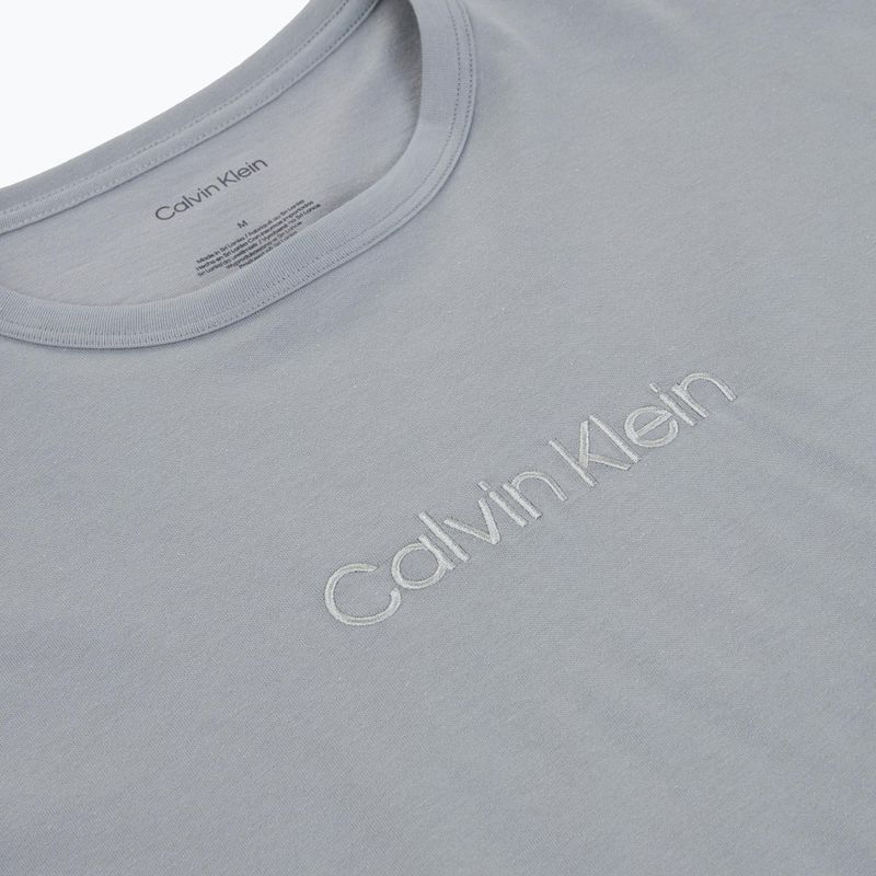 Pigiama da uomo Calvin Klein LV00NM2900 misty grey top /diamond logo misty 5